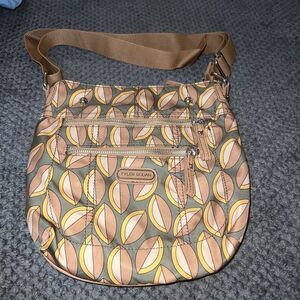 NWOT  TYLER RODAN‎ Green Tan Pistachio Multicolor CROSSBODY & Coin Purse Set